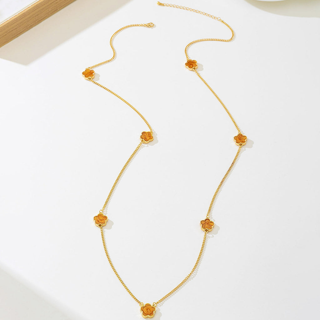 Women's Long Sweater Chain Necklace for Fall and Winter ? Fashionable, Elegant, Trendy Accessory