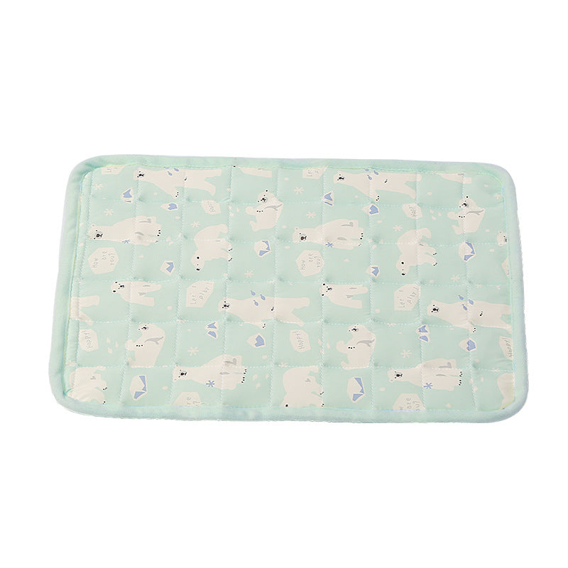 Pet Cooling Mat Ice Silk Pad