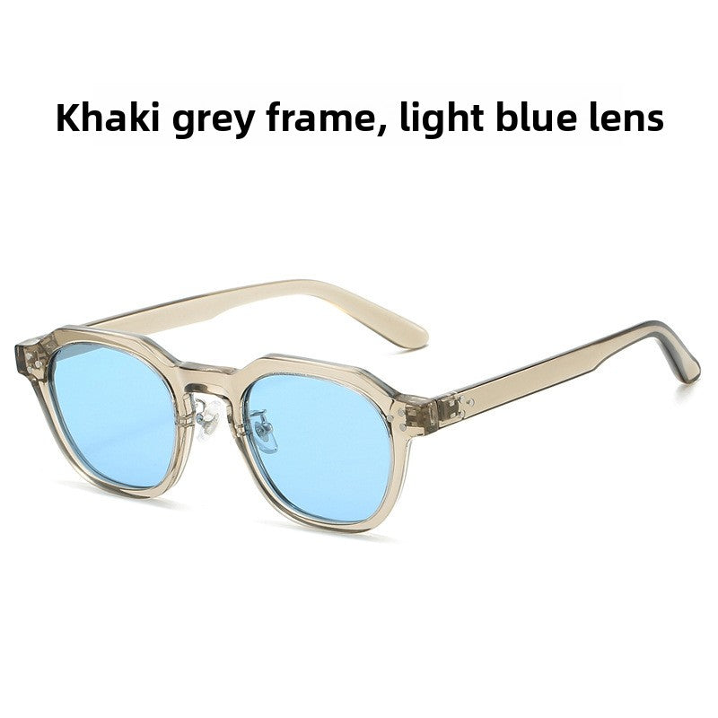 TR90 Geometric Polarized Sunglasses UV400 Protection