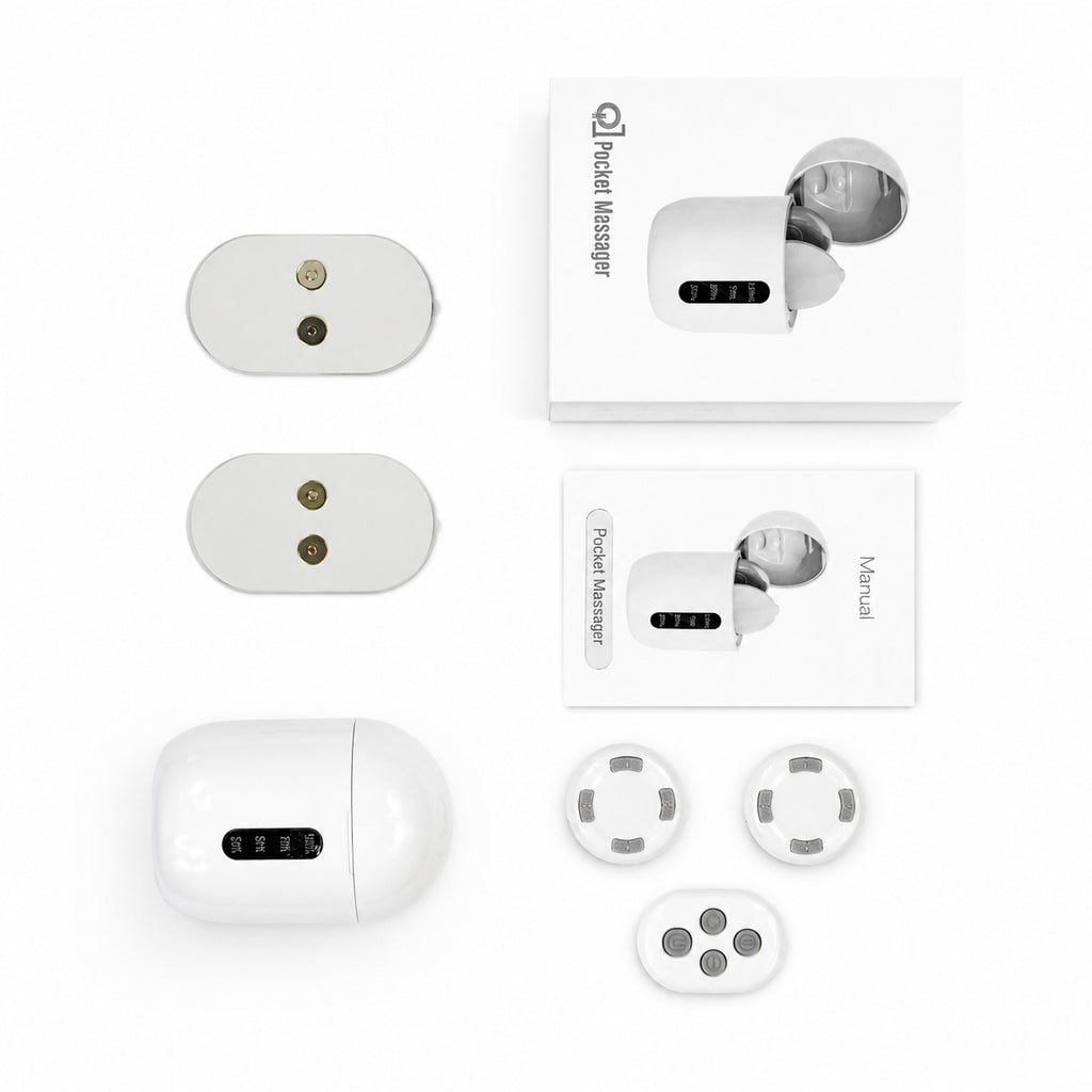 Portable Remote Control Massager with Charging Case