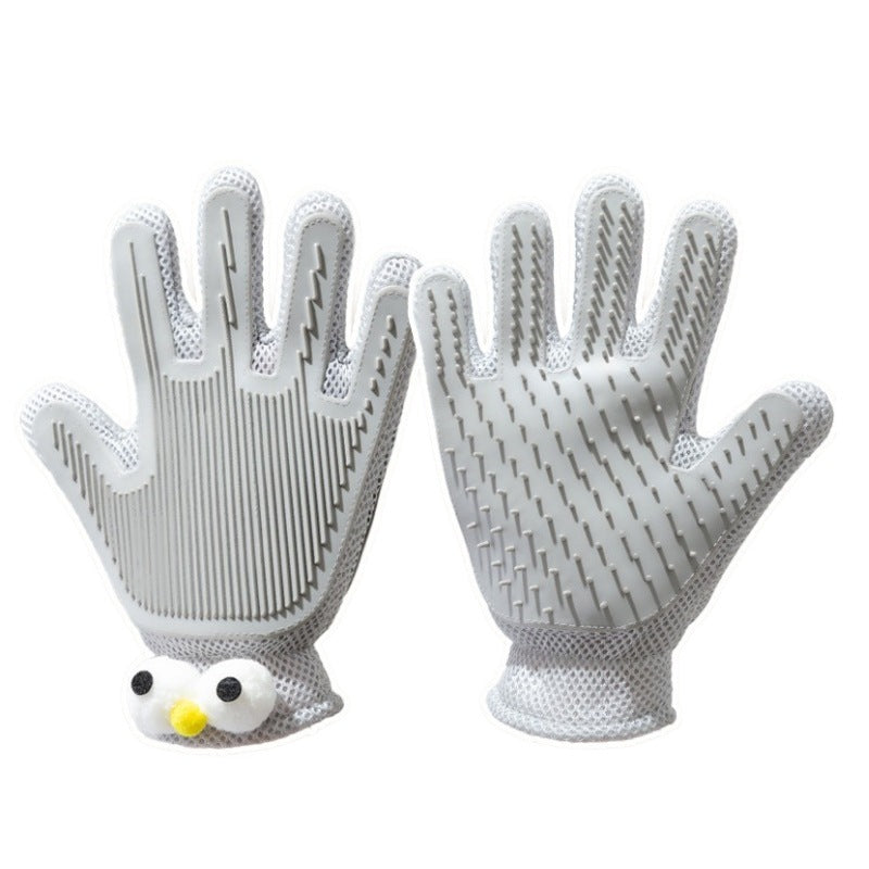Pet Grooming Gloves for Cats and Dogs
