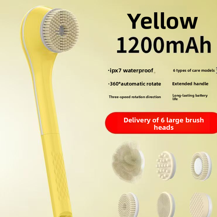 Electric Dual-Handle Bath Brush