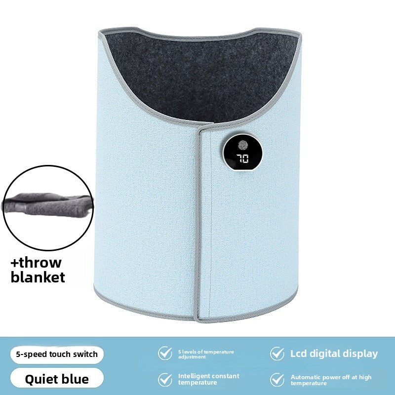 Electric Foot Warmer Desk Heater Pad with Touch Control