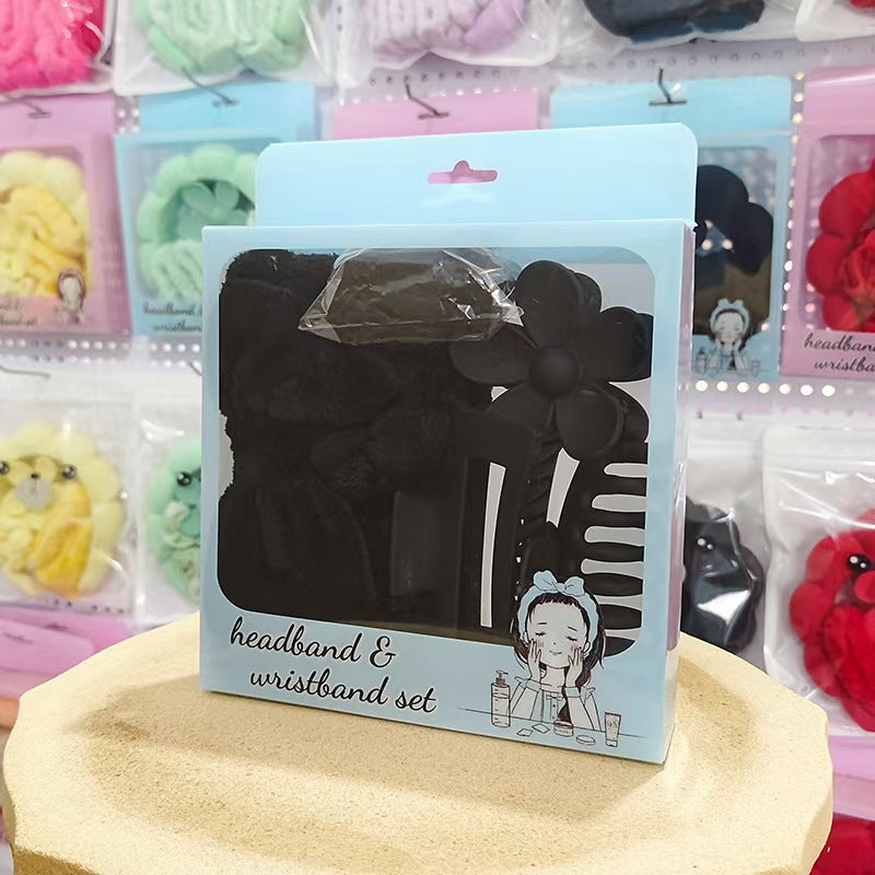 Soft Fabric Hair Accessories Set