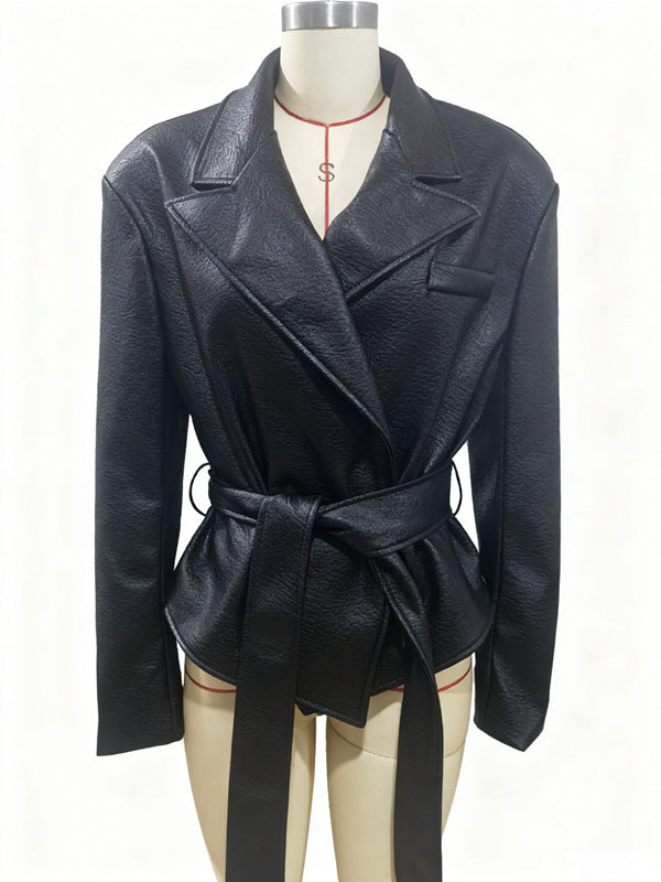 Quality leather coat