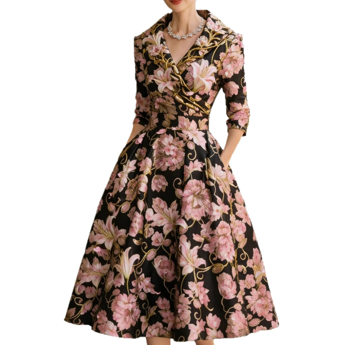 Long-Sleeve Dress