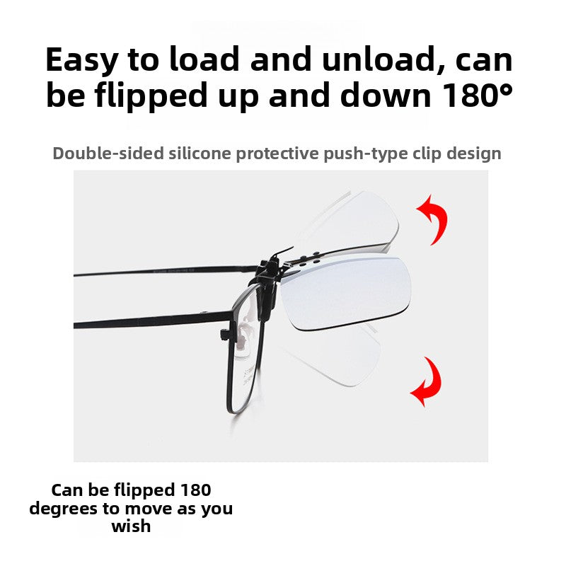 Polarized Clip-On Night Vision Sunglasses