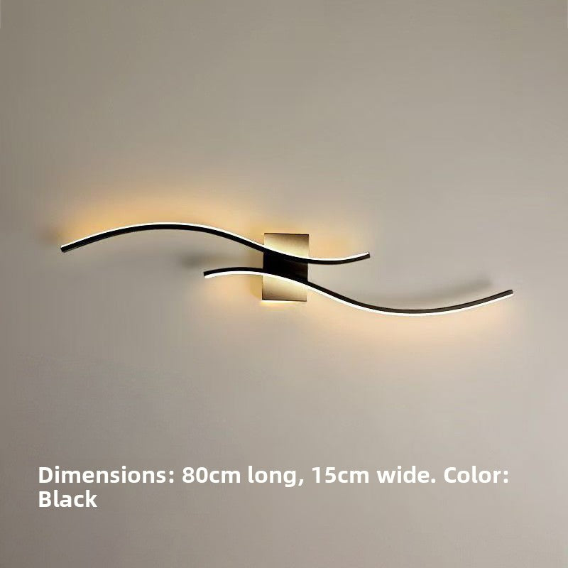 Modern Wave Design Wall LED Lighting