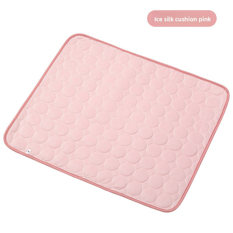 Pet Cooling Mat Ice Silk Pad