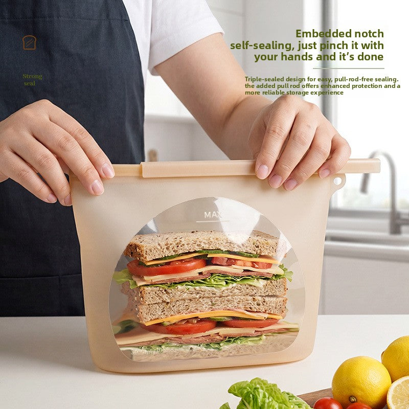 Reusable Silicone Food Storage Bags