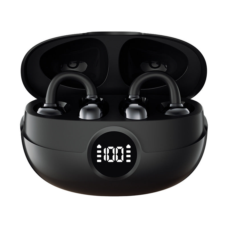 Wireless Bluetooth Headset B23 Clip-On with Digital Display