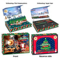 Christmas electric remote control train toy