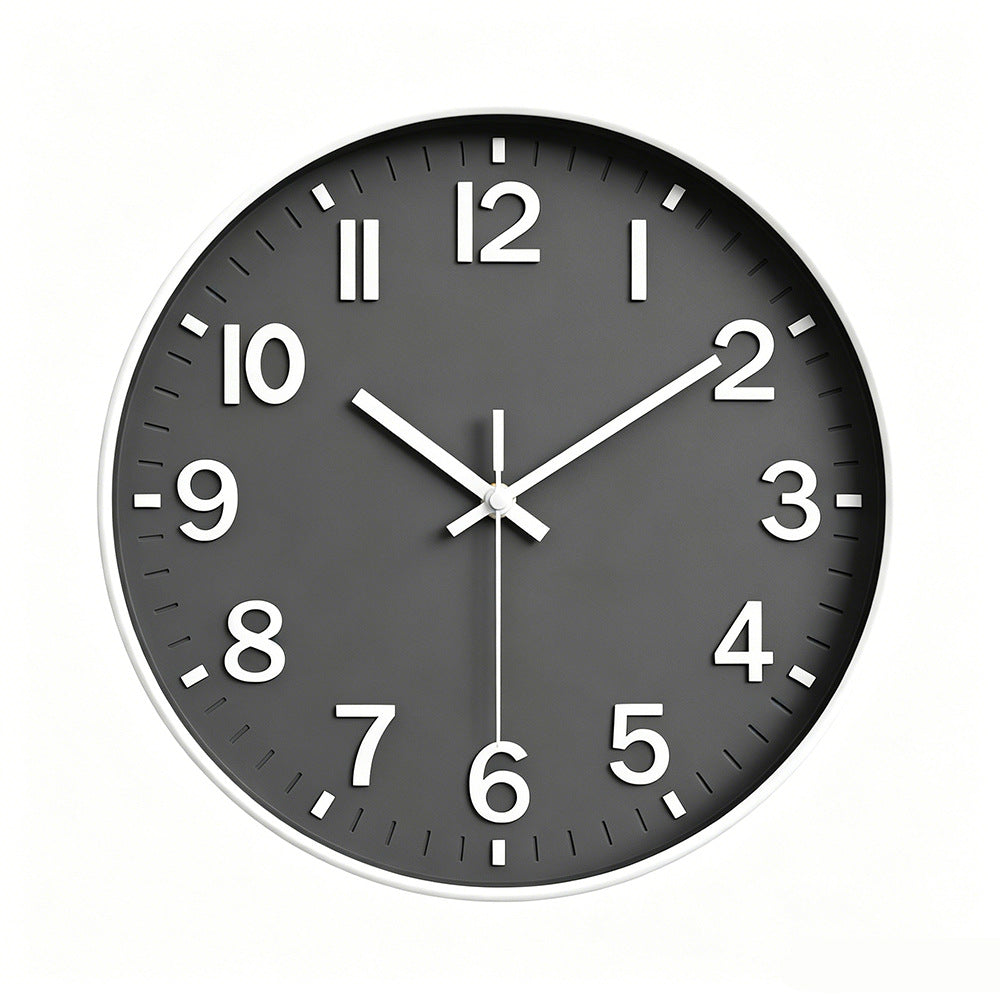 Silent Quartz Wall Clock