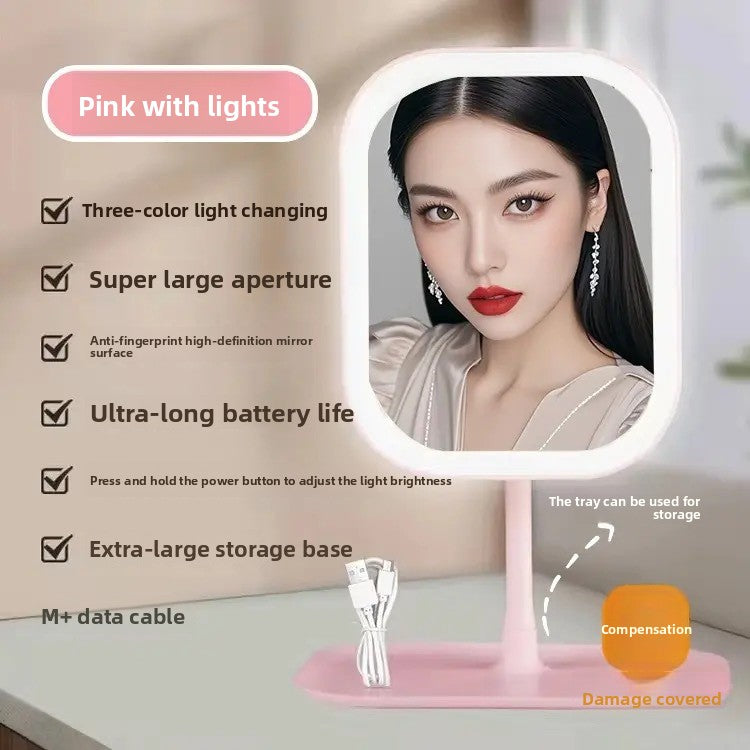 LED Illumination Makeup Mirror with Touch Control