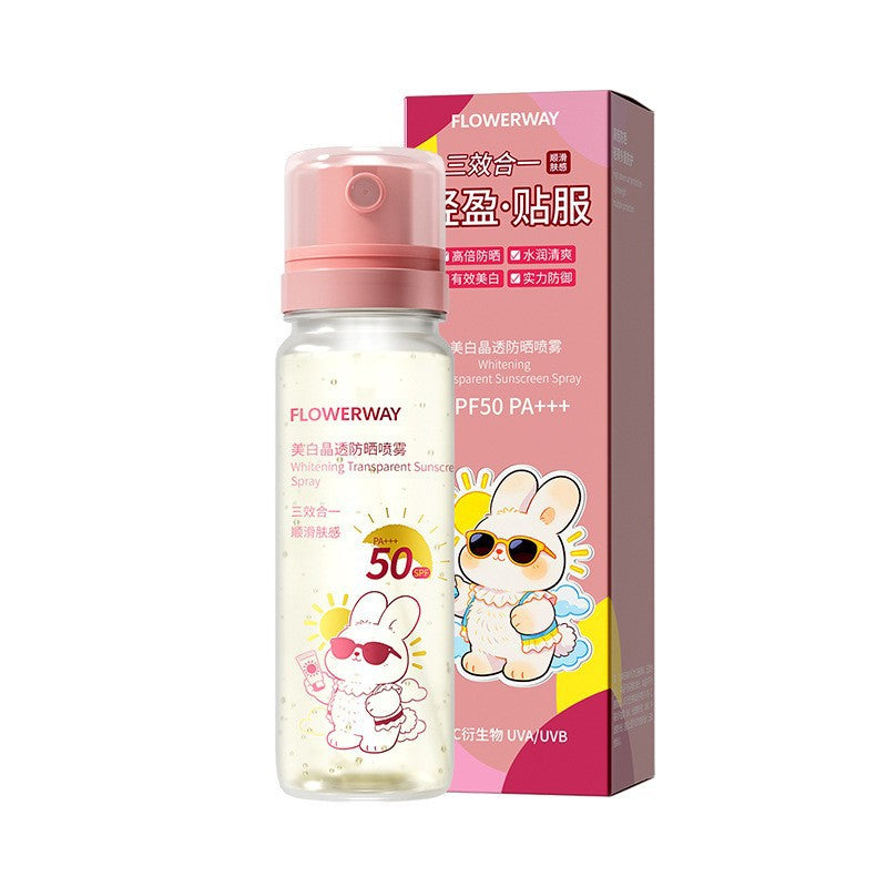 Whitening Sunscreen Spray with SPF50