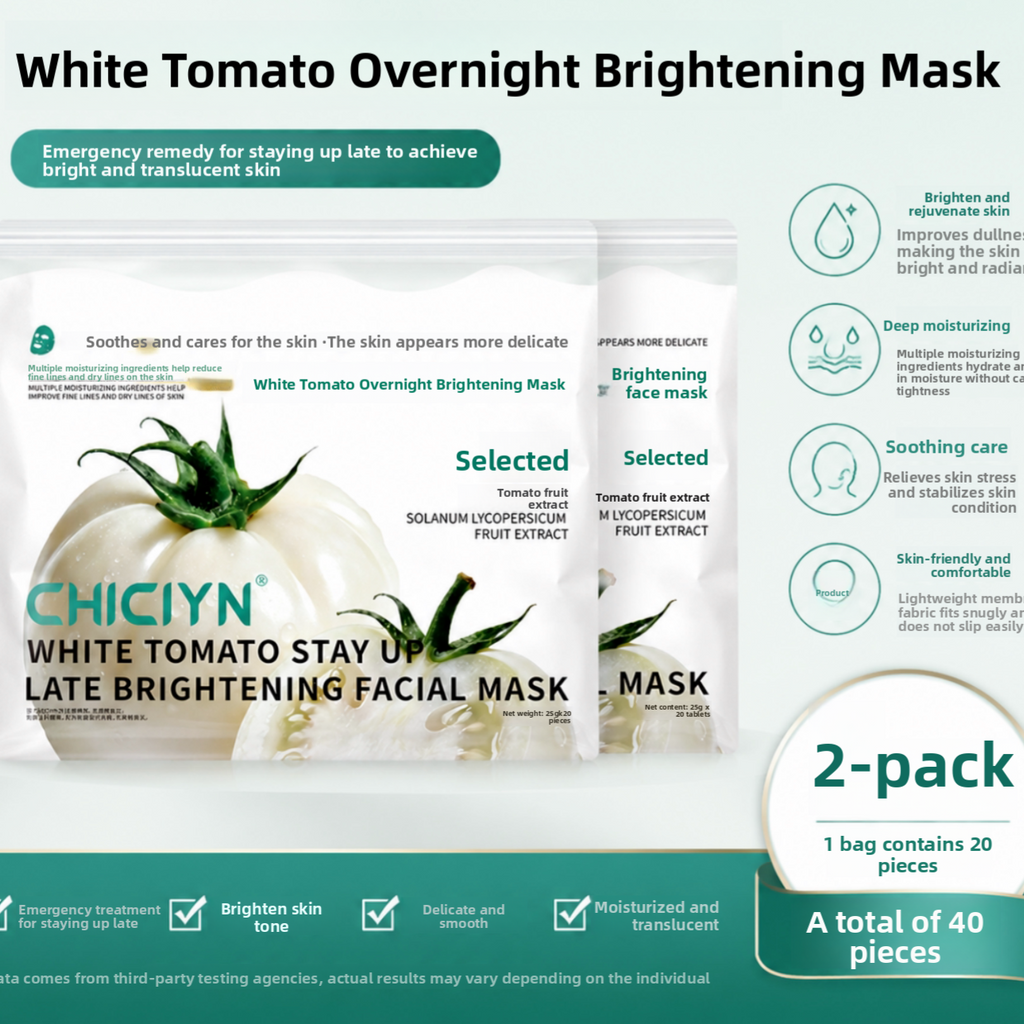 Crystal White Tomato Mask
