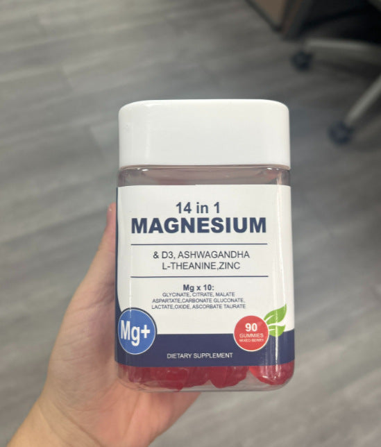 Magnesium Melatonin Dietary Supplement Gummies