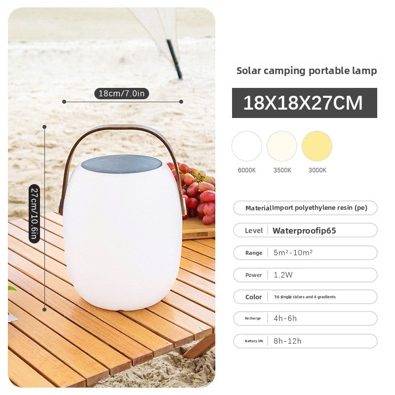 Solar Powered Portable Garden Lighting