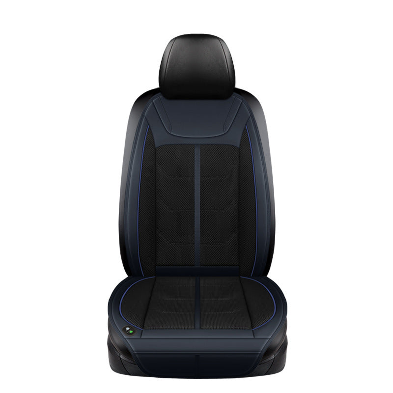 Car air conditioning, cooling and ventilation seat cushion
