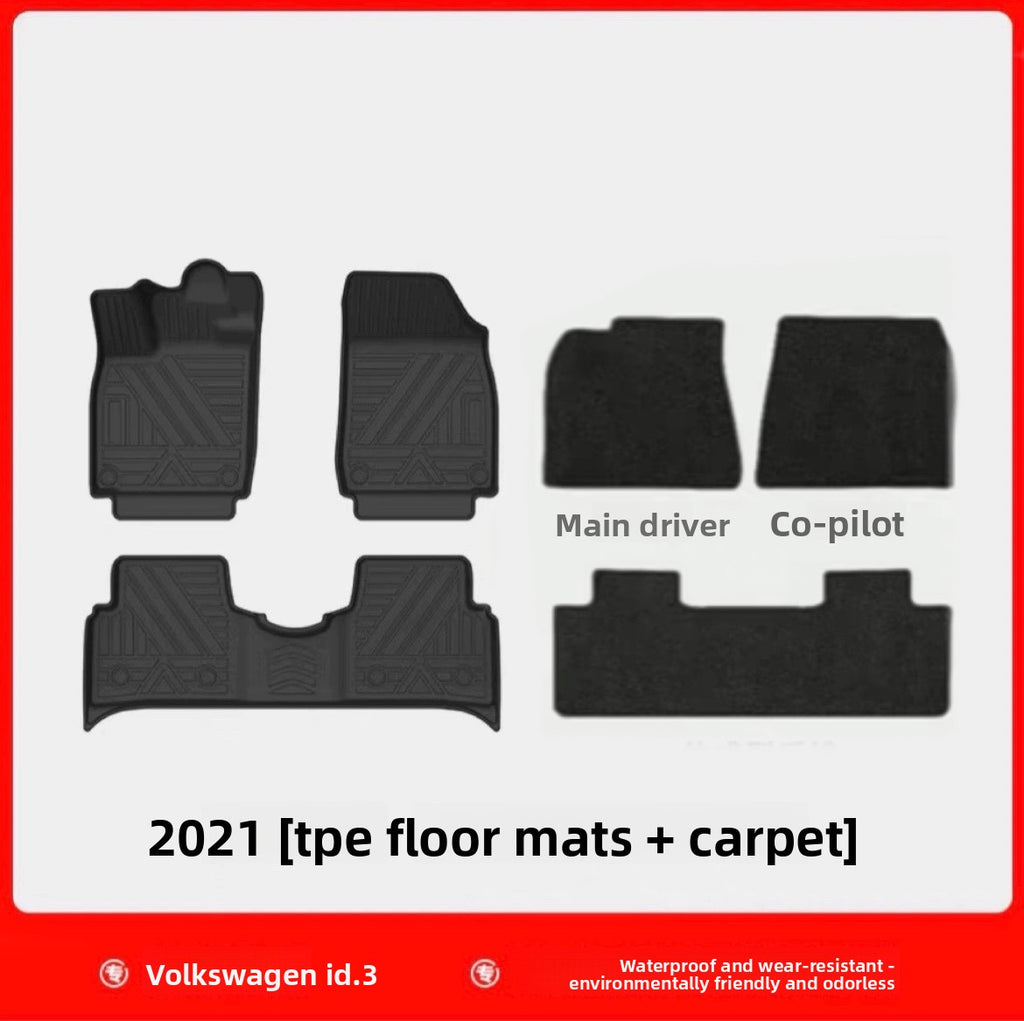 Volkswagen ID Series TPE Double Layer Car Floor Mats