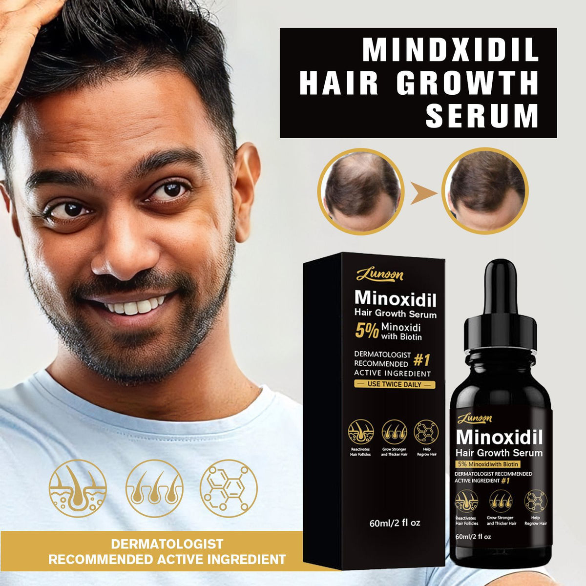 Hair Growth Essence Anti Hair Loss Nutrient Serum