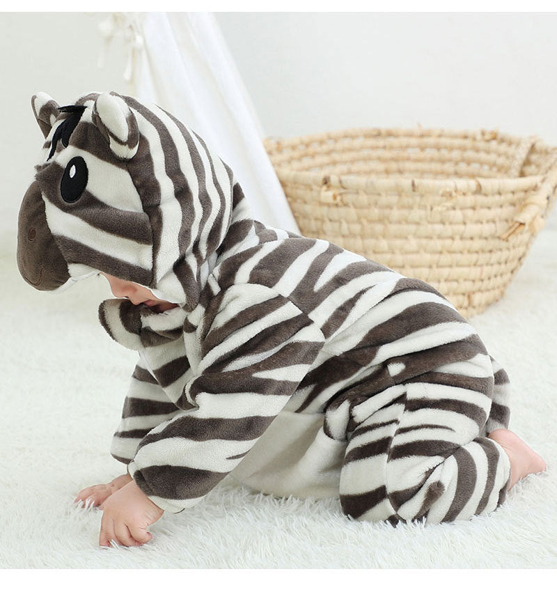 Flannel jumpsuit suit