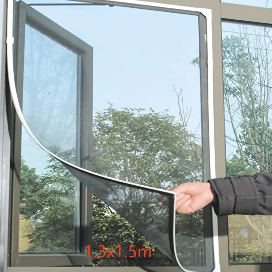 Hard magnetic mosquito screen