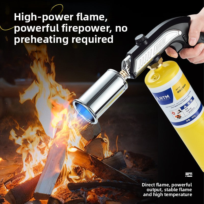 Outdoor camping barbecue igniter