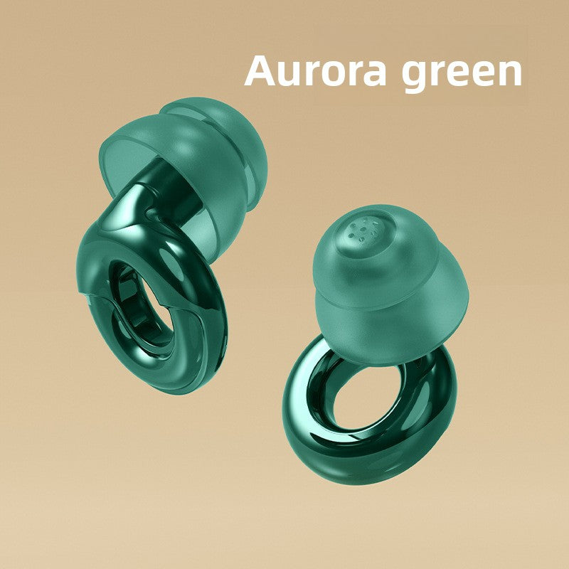 Noise Reducing Silicone Earplugs for Sleep and Work