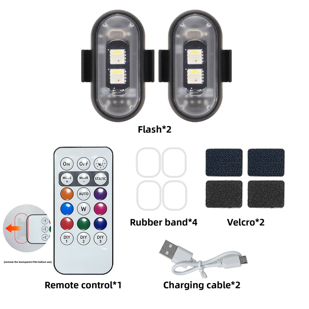Remote Control LED Strobe Warning Light