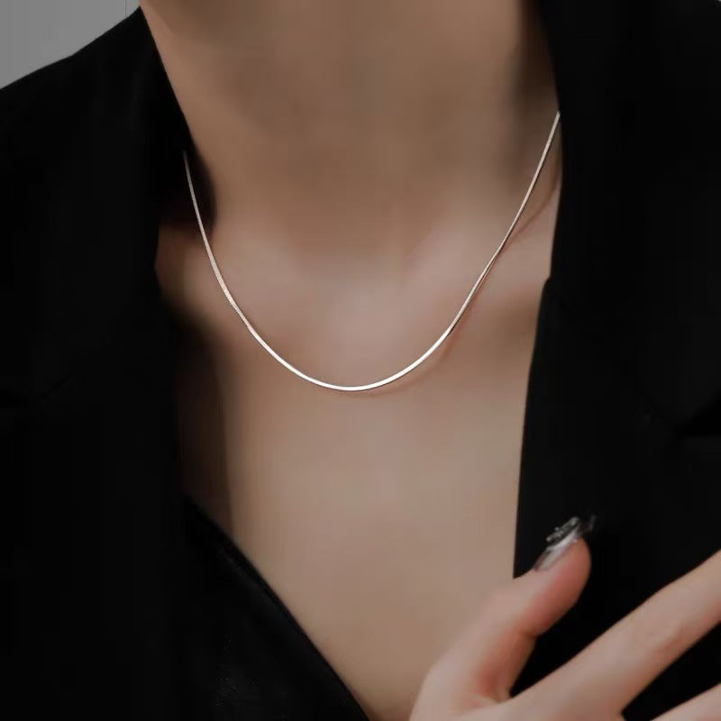 Niche Design Titanium Steel Necklace