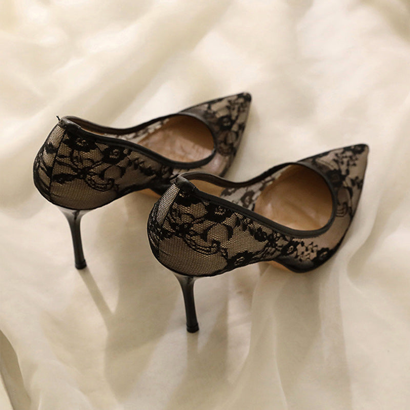 Elegant Pointed Stiletto Heel Shoes