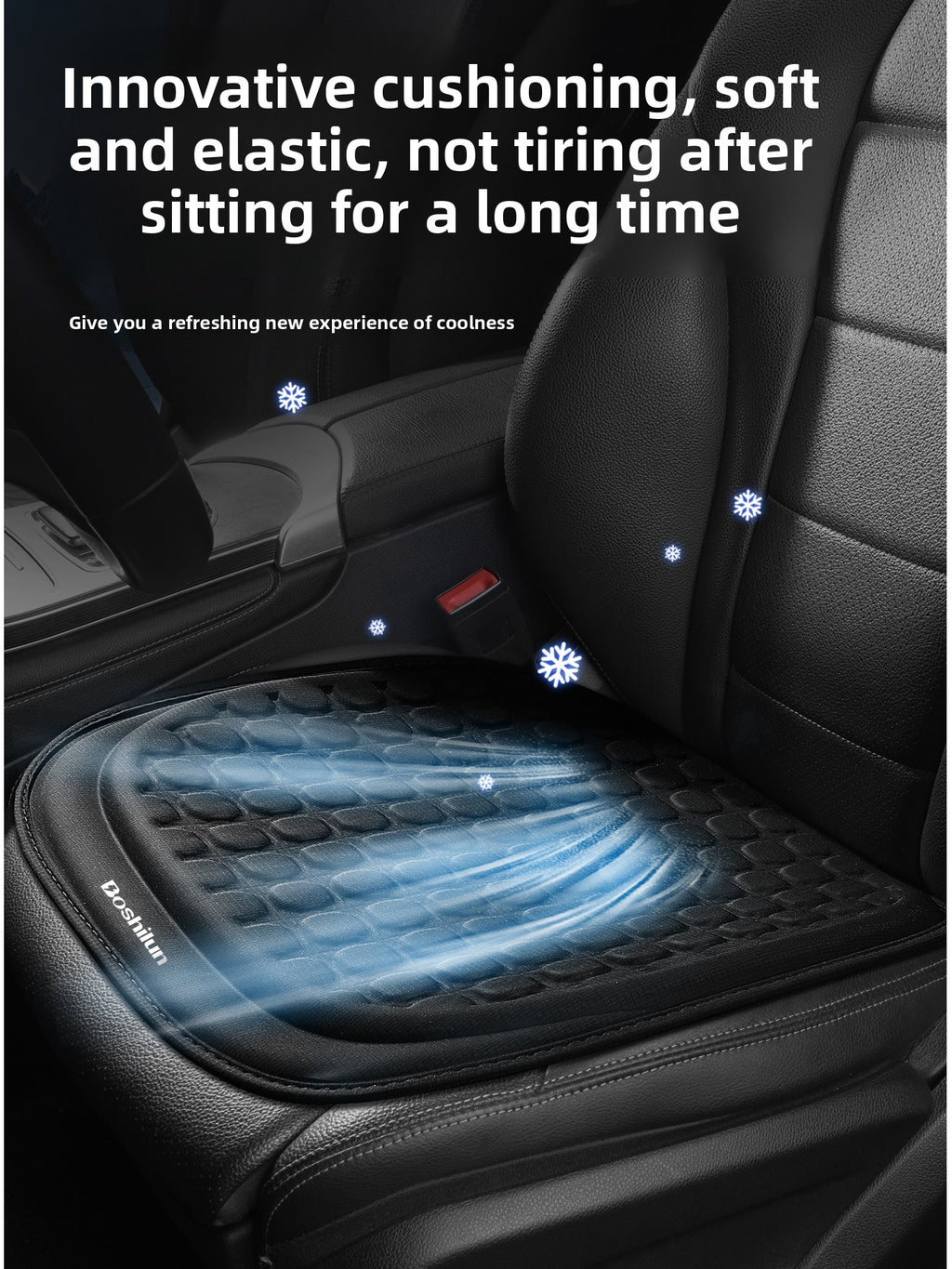 Cooling Gel Car Seat Cushion Summer Breathable Mat