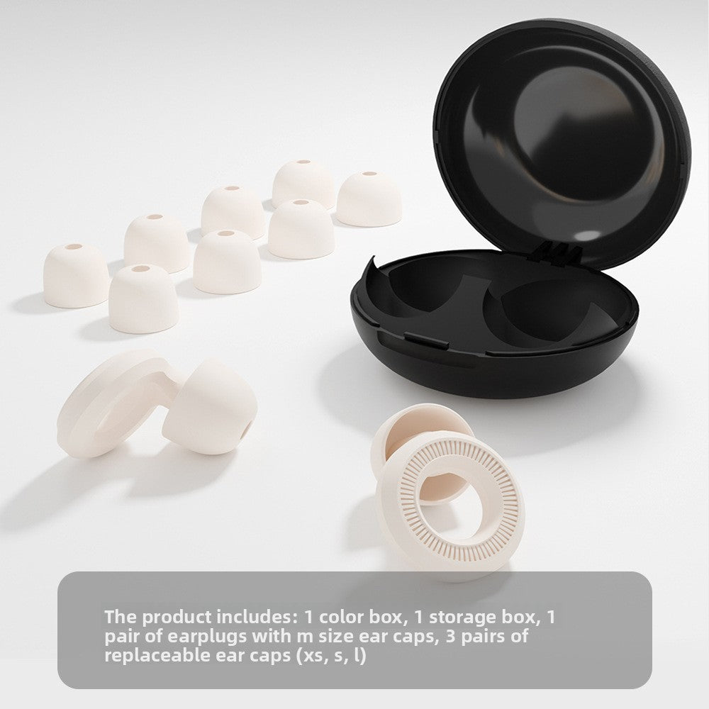 Noise-reducing earplugs with a filter