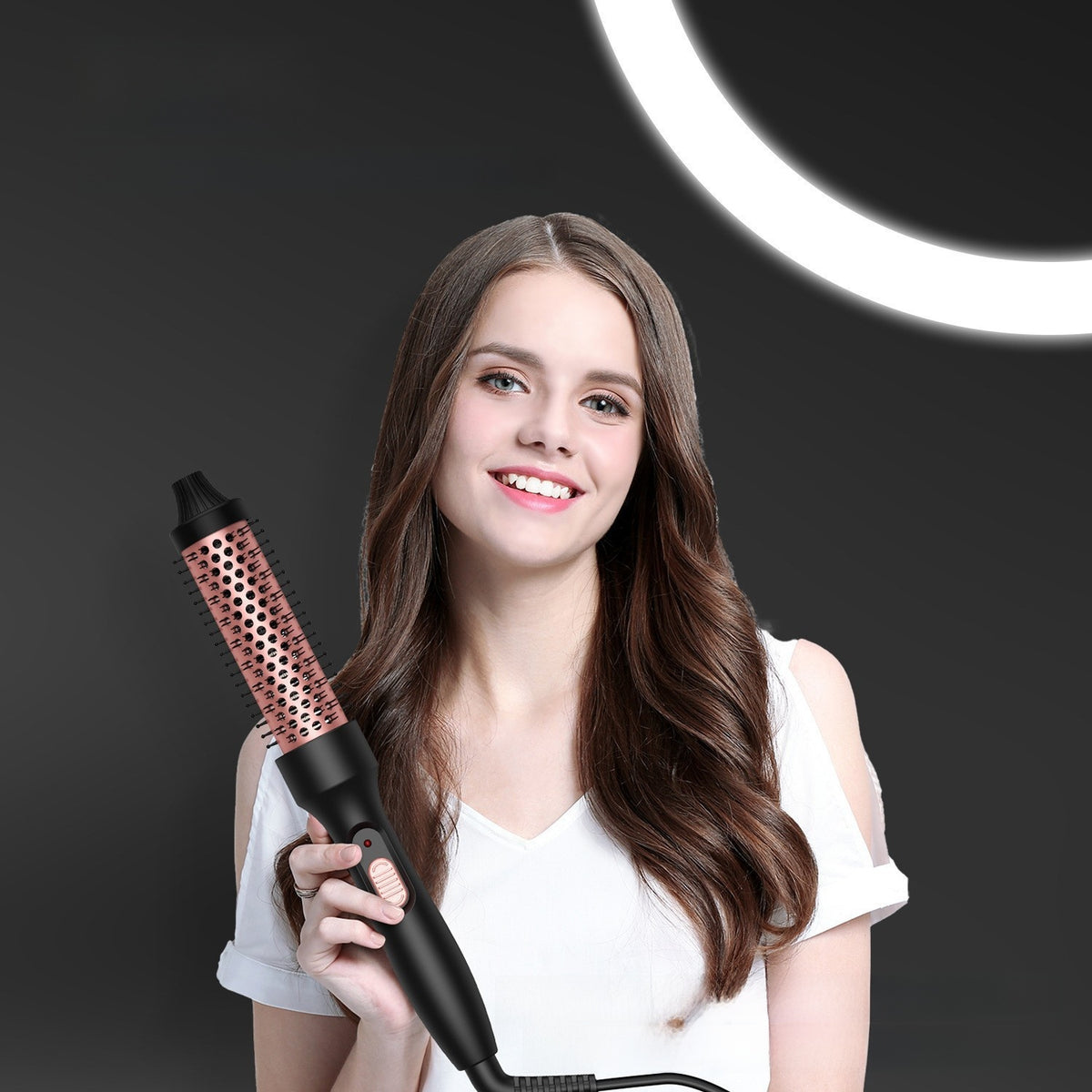 Professional Hair Styling Iron Straightener Curler