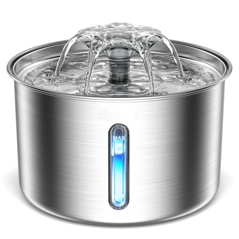 Stainless Steel Automatic Pet Water Fountain