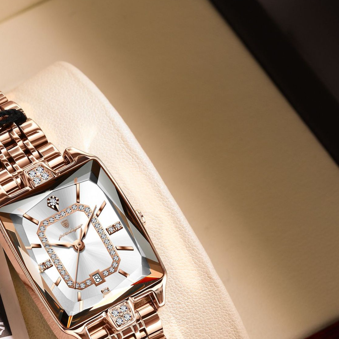 Women's Square Quartz Watch
