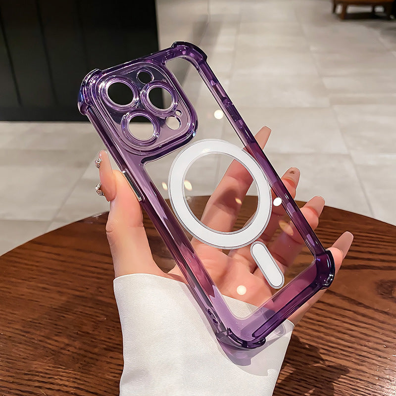 Magnetic Shockproof Phone Case with Airbag Corners