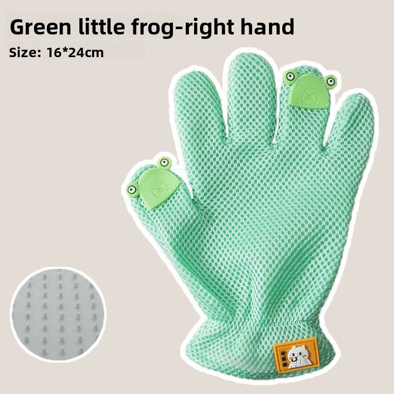 Pet Grooming Gloves for Cats and Dogs