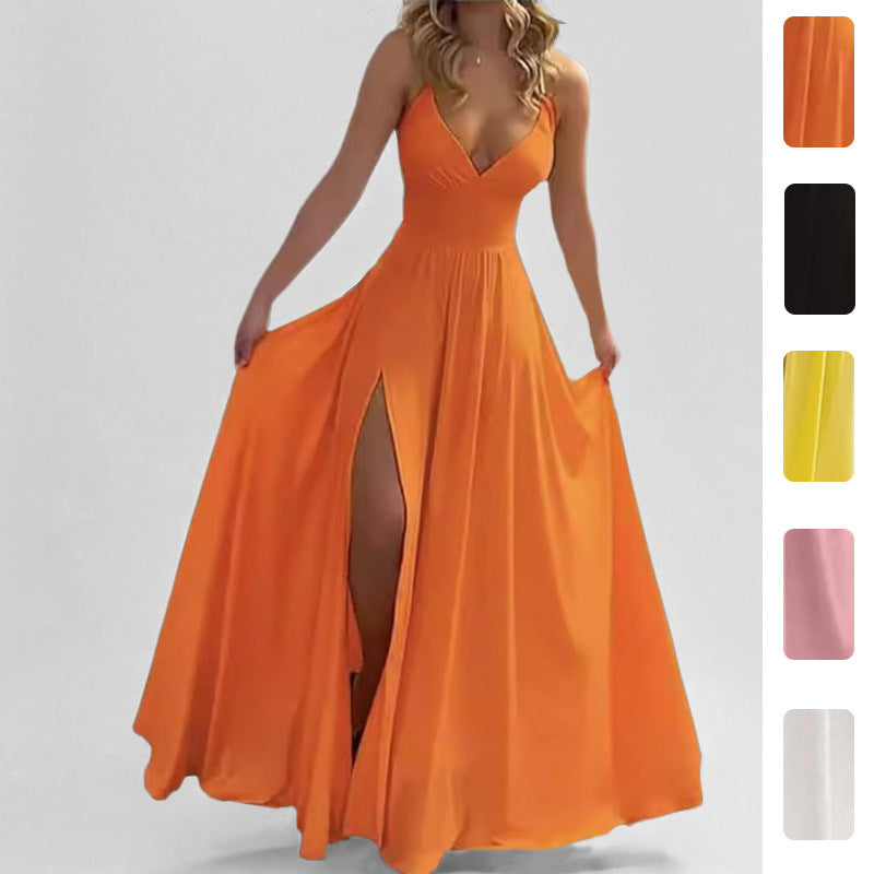 Womens Elegant Slip Dress