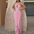Sleeveless Sequin High Waist Dress