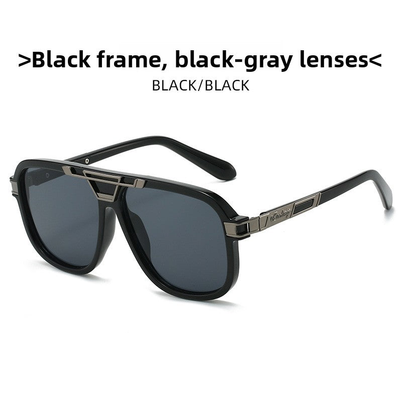 Fashion Double Beam Polarized UV400 Sunglasses