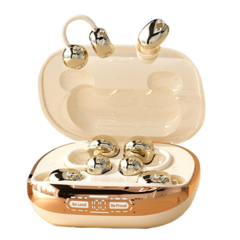 Clip-On Wireless Bluetooth Earphones