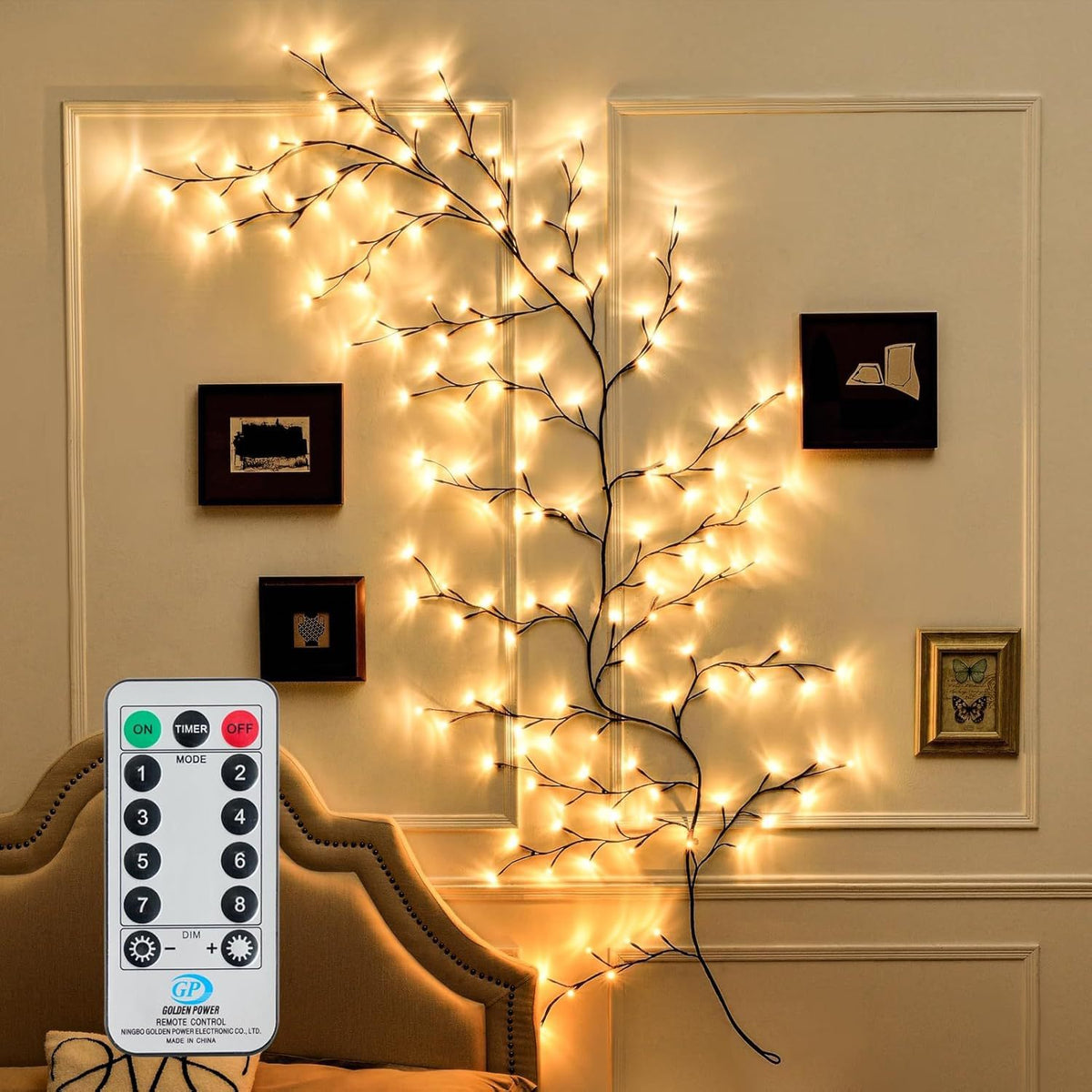 Rattan Branch LED Decorative Lighting