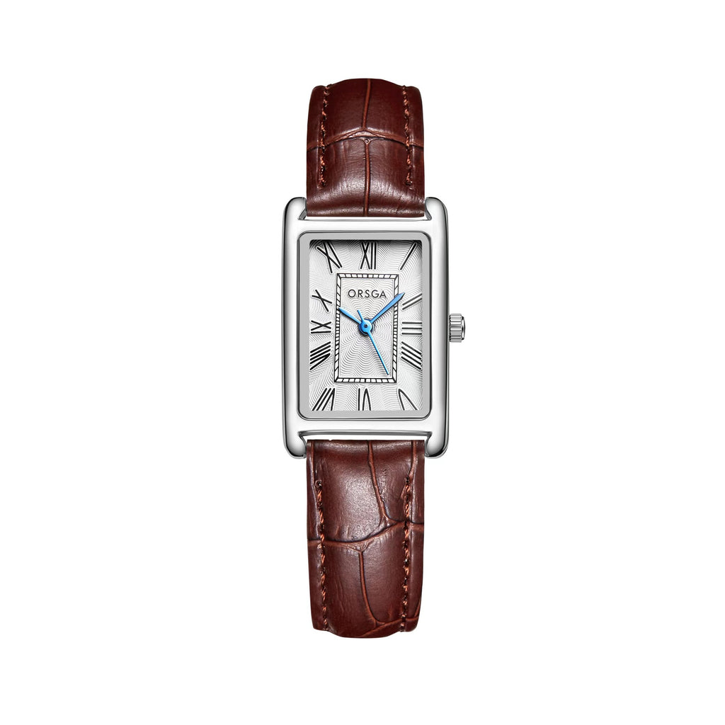 Women Square Stainless Steel Quartz Watch