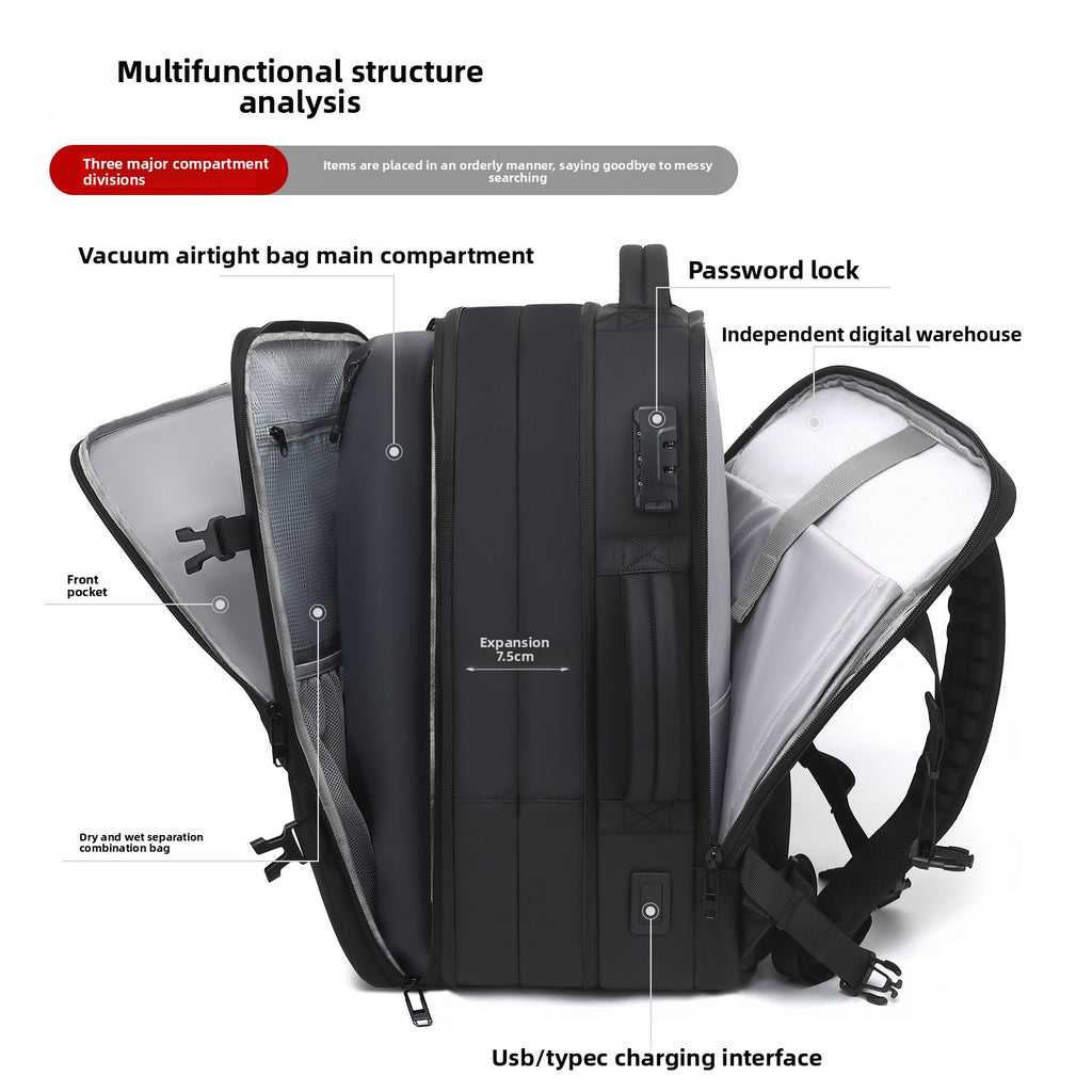 Vacuum-Sealed Backpack