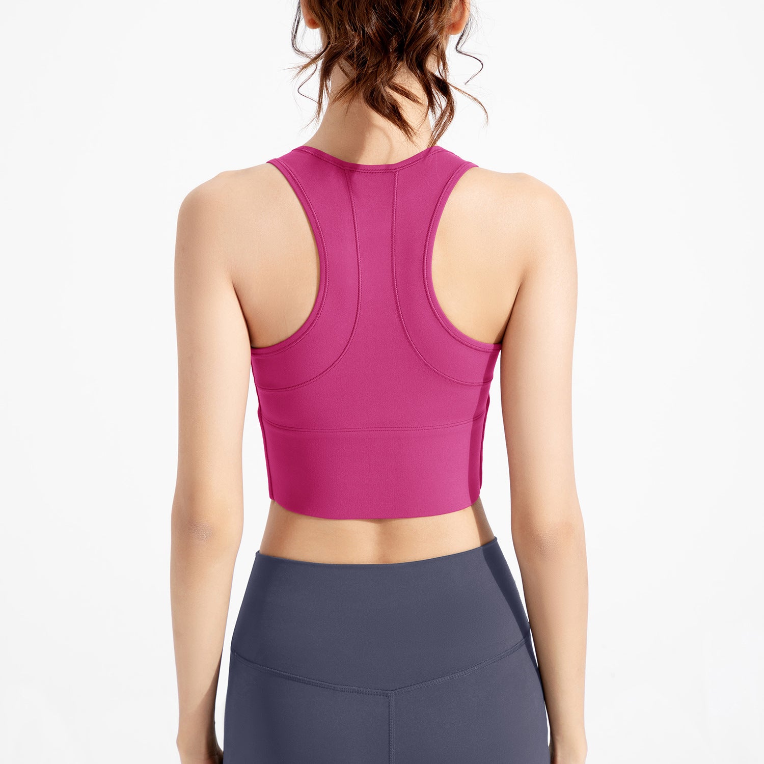 Antibacterial Sports Vest with Chest Support