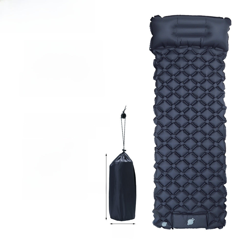 Ultra-Light Foot-Operated Automatic Inflatable Camping Mattress with Pillow