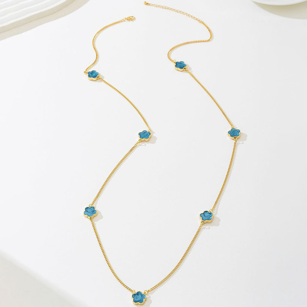Women's Long Sweater Chain Necklace for Fall and Winter ? Fashionable, Elegant, Trendy Accessory