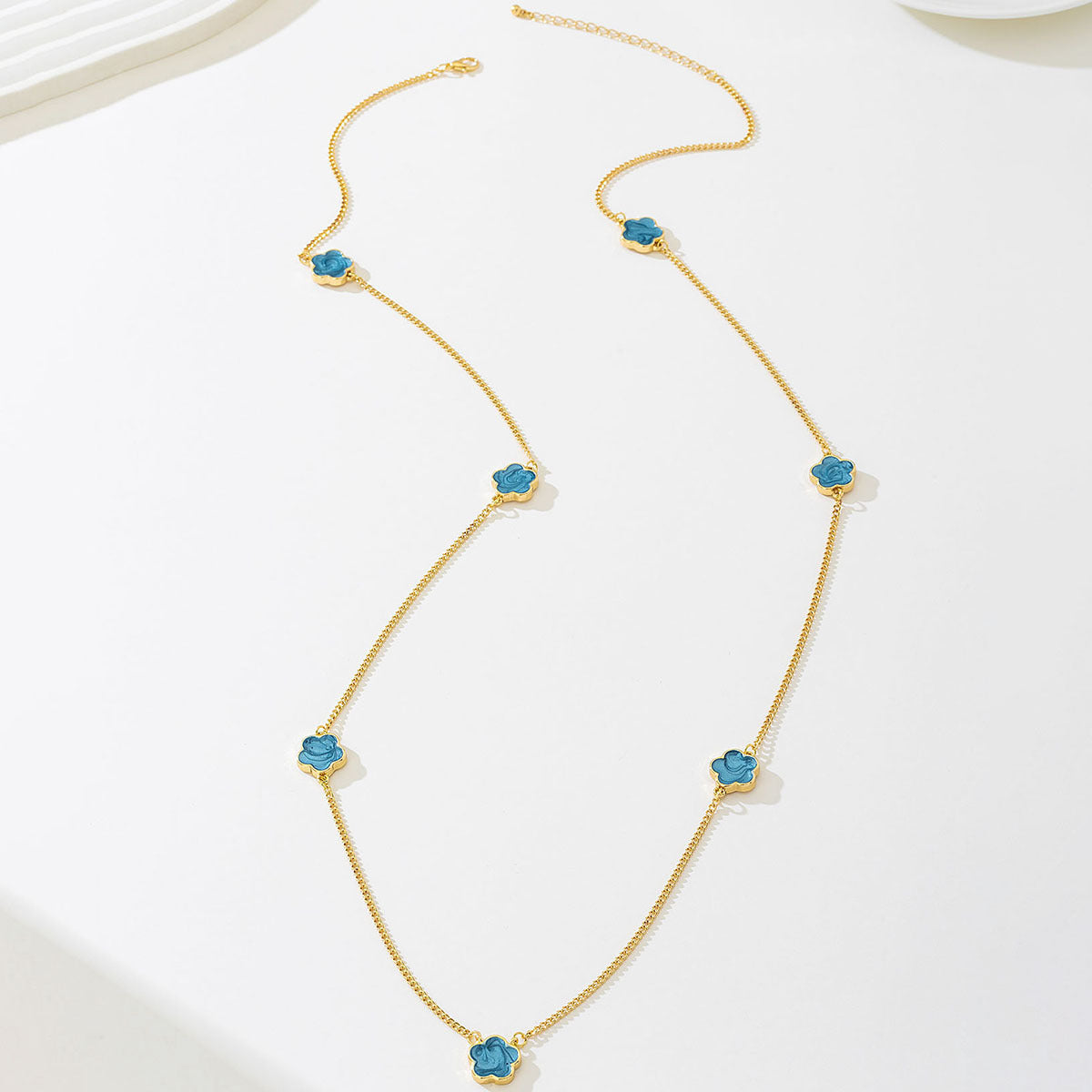 Women's Long Sweater Chain Necklace for Fall and Winter ? Fashionable, Elegant, Trendy Accessory